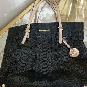 Michael Kors Snakeskin Tote Handbag